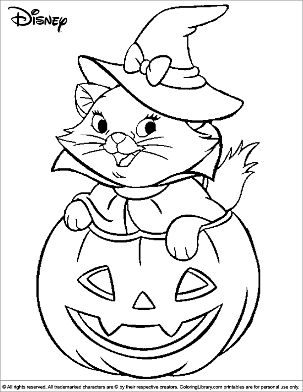  coloring book page