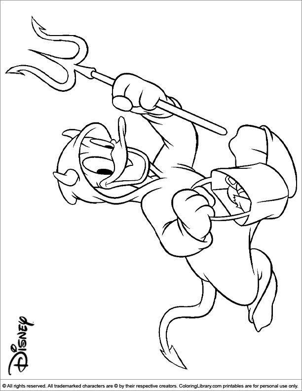  coloring book page