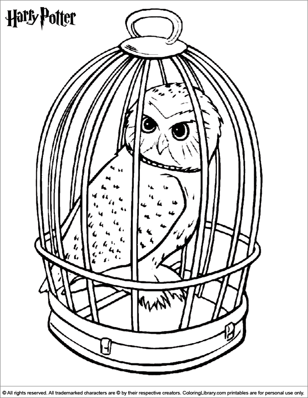 Harry Potter Coloring Picture