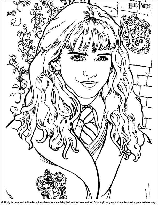 Harry Potter Coloring Picture