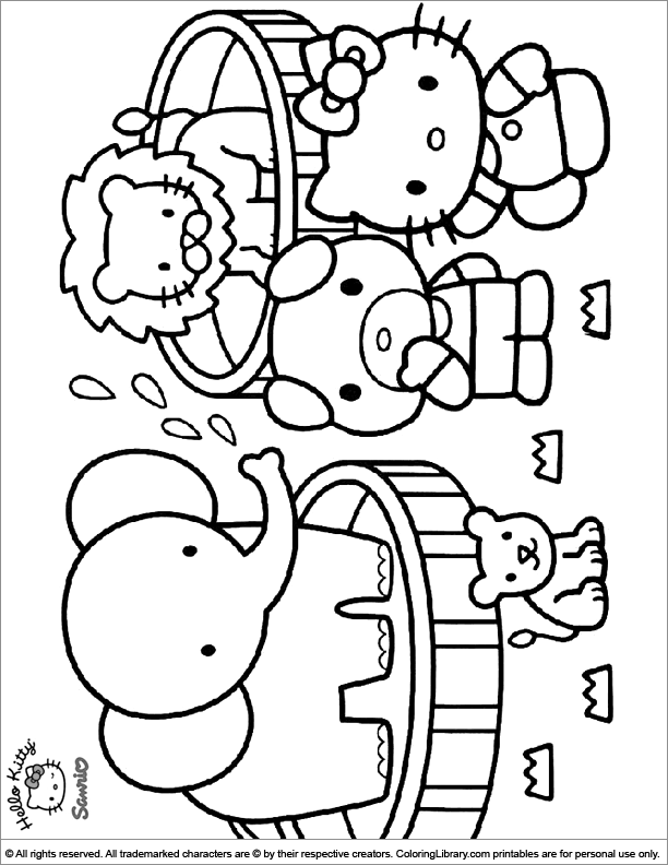  free printable coloring page