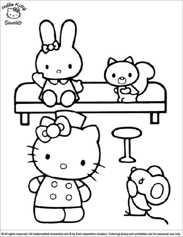 printable for kids - Coloring Library