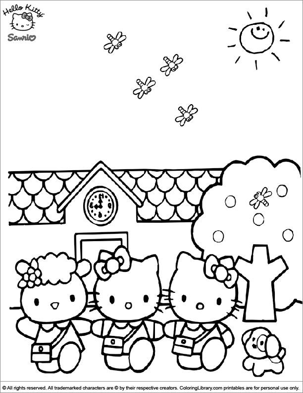  free coloring sheet