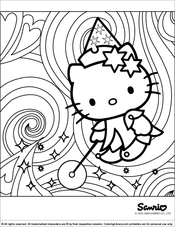  coloring book sheet