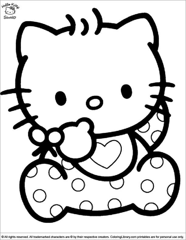 Fun  coloring page