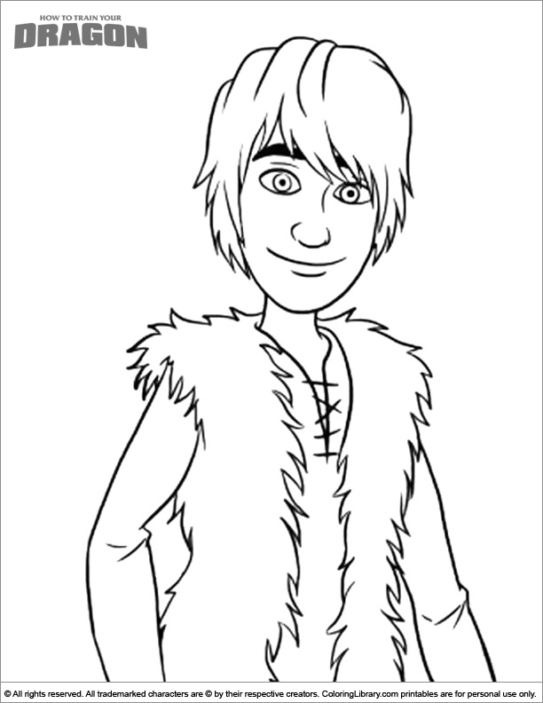 Download How To Train Your Dragon free printable coloring page ...