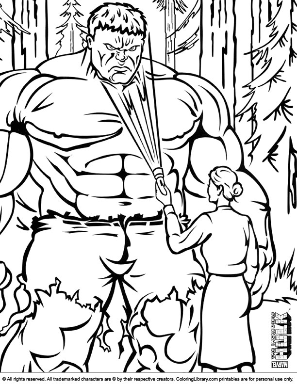 hulk coloring book coloring library