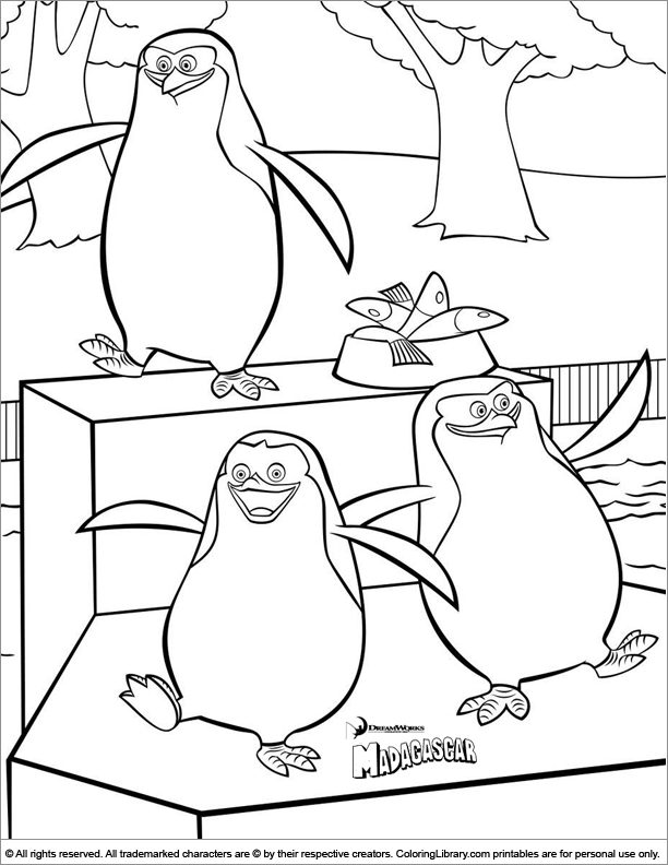  free coloring page for children