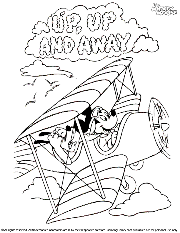  coloring book page