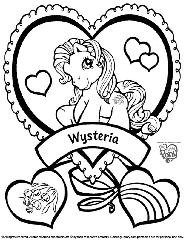 My Little Pony Free Printable For Kids Coloring Library