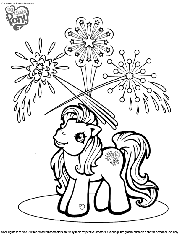 My Little Pony Free Coloring Page For Children Coloring Library