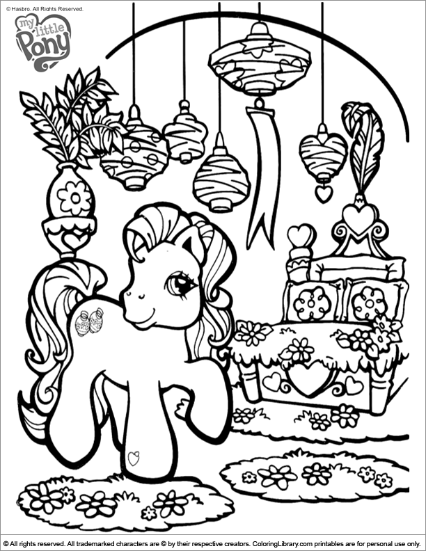  fun coloring sheet