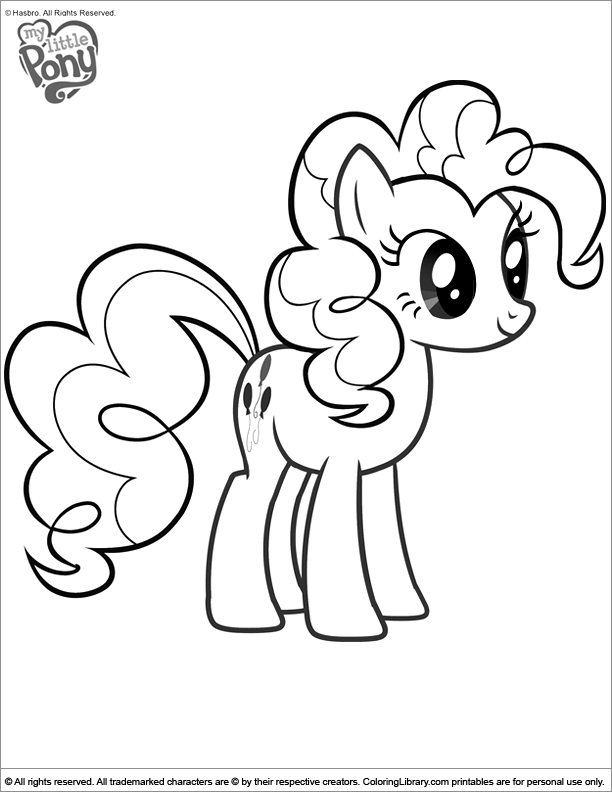 My Little Pony Free Coloring Sheet Coloring Library