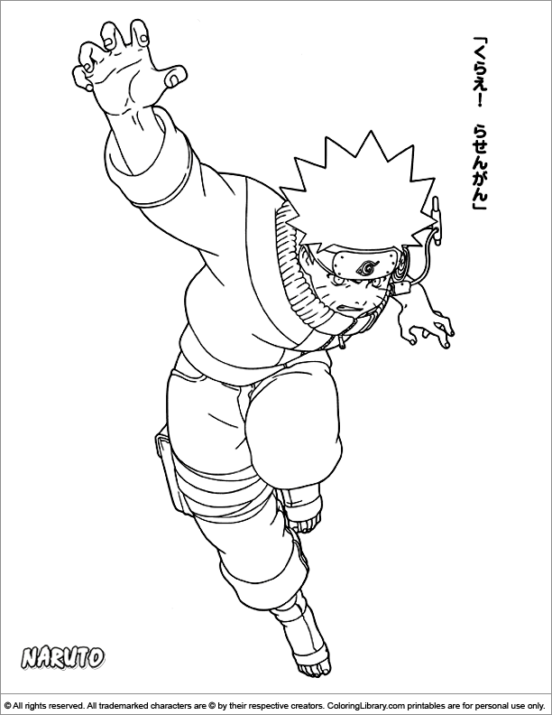 62 Funny Naruto Coloring Pages  Latest