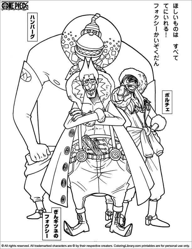 44  Coloring Pages One Piece Best