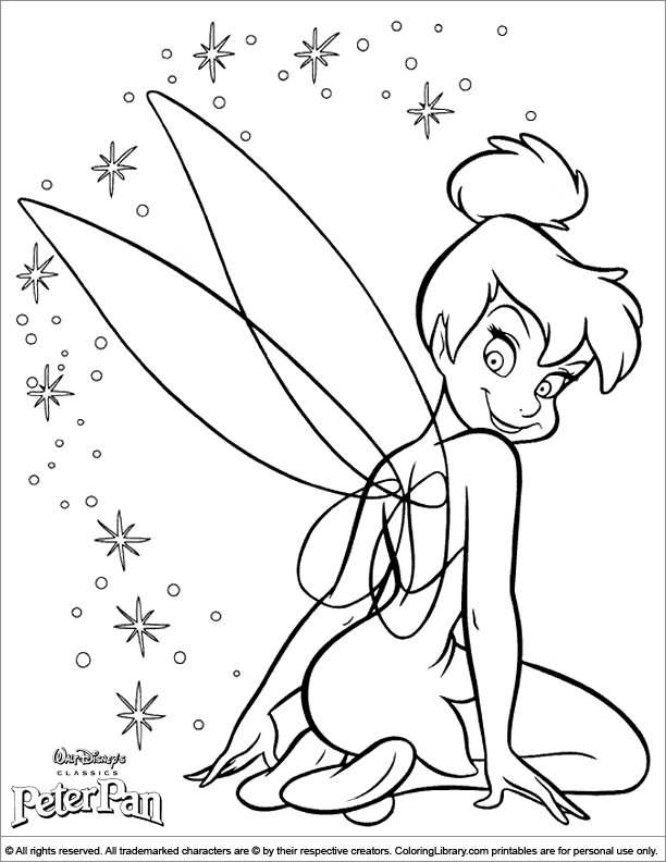  coloring book page