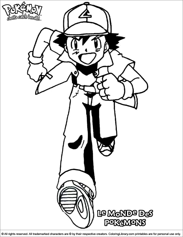 Download Pokemon Coloring Page Online Coloring Library