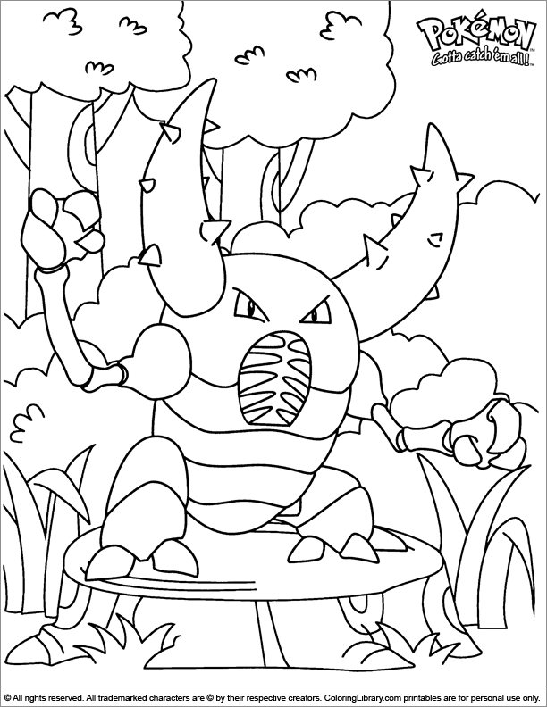  coloring page for children