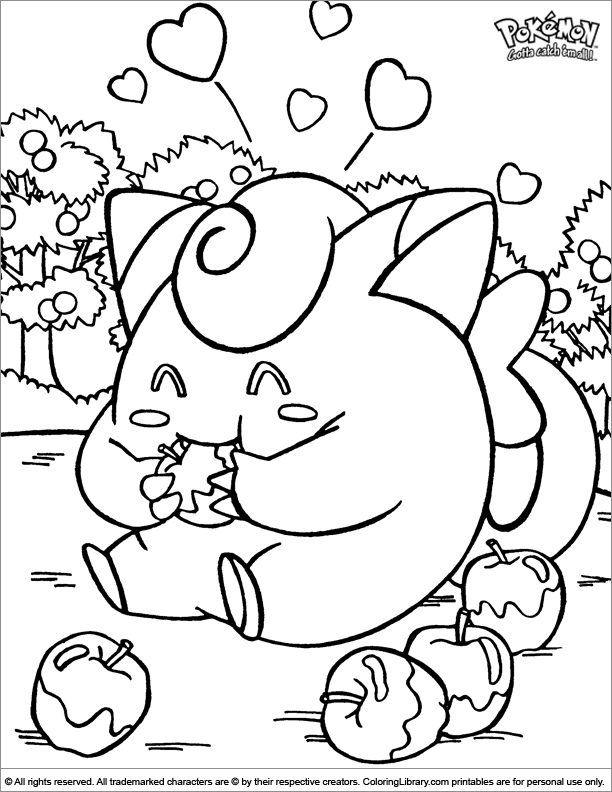 Free  coloring page