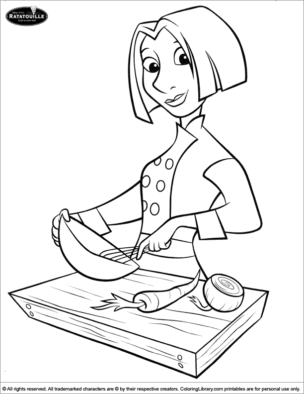  coloring page for kids