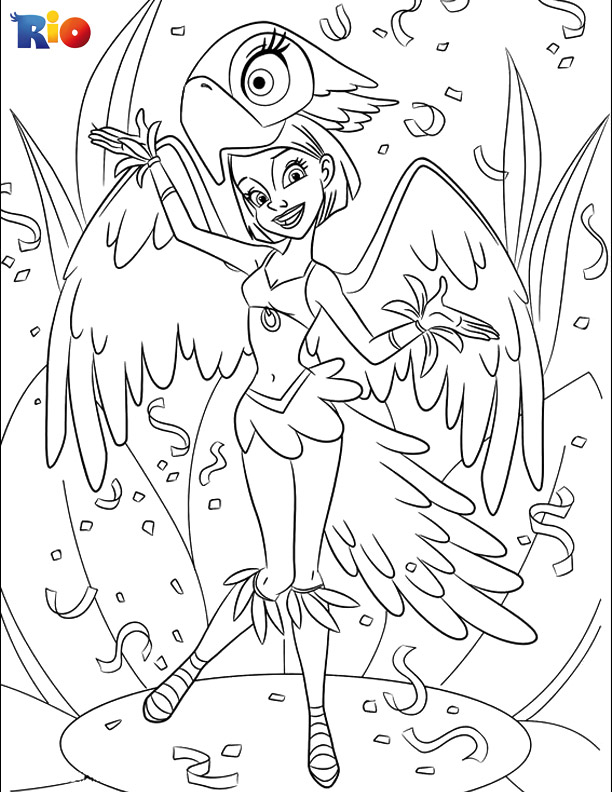 Fun  coloring sheet