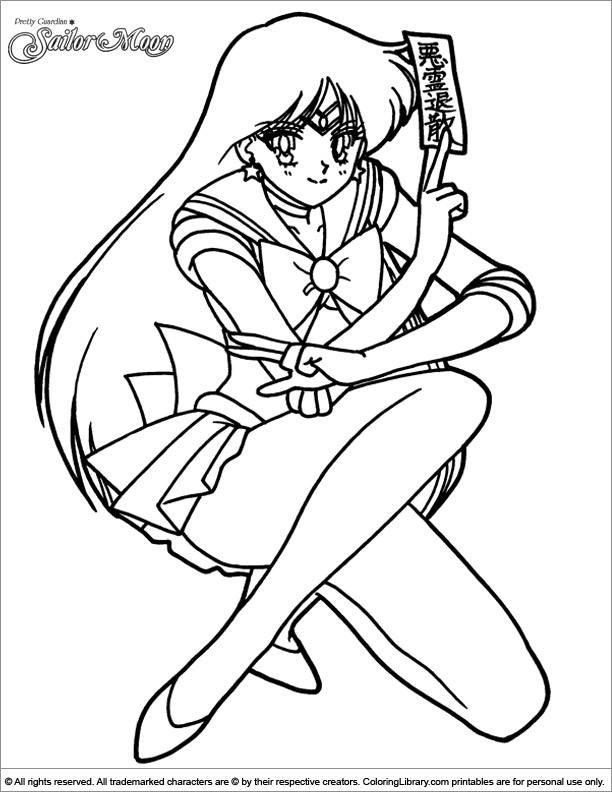 Sailor Moon Coloring Book Printable Coloring Library