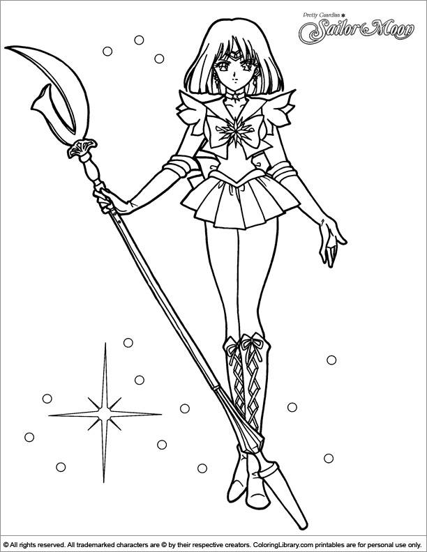  coloring page for children