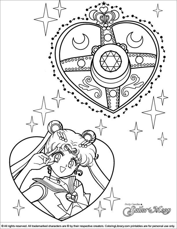  coloring page for kids to print