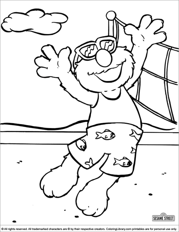  free printable coloring page