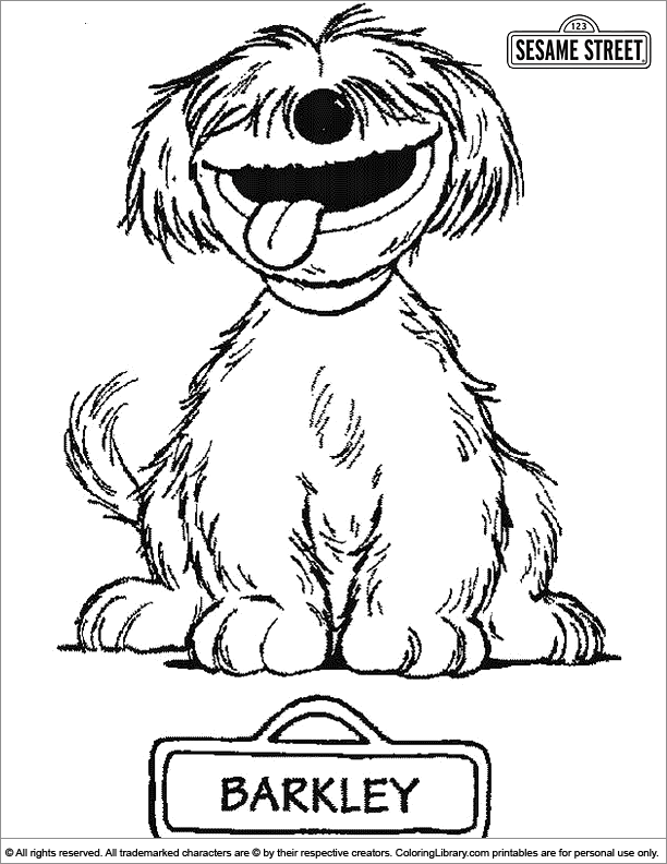  coloring page for kids to print