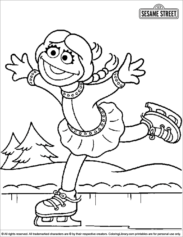  free printable coloring page