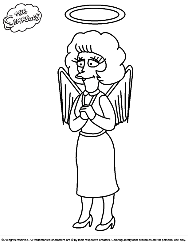  coloring page for kids