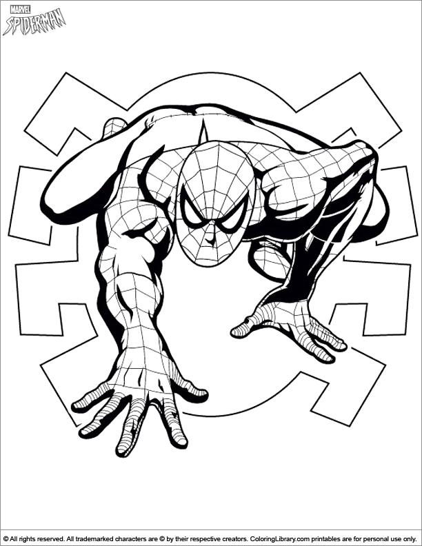 4700 Spider Man Avengers Coloring Pages  Latest HD