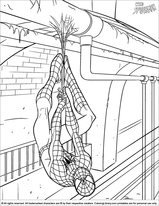 spider-man-picture-to-print-and-color-coloring-library