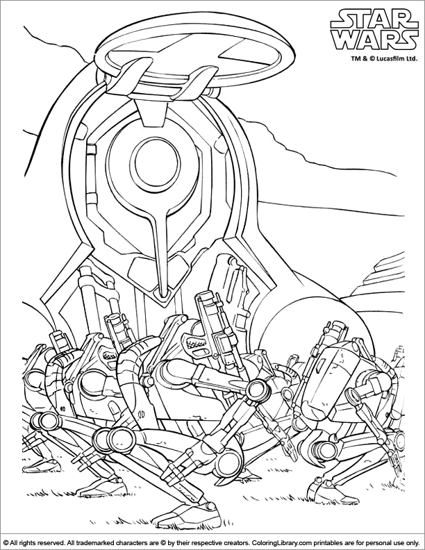  coloring book page