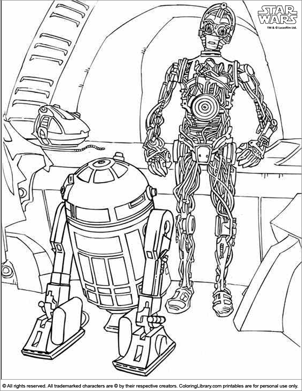 93 Coloring Pages Disney Star Wars  Latest Free