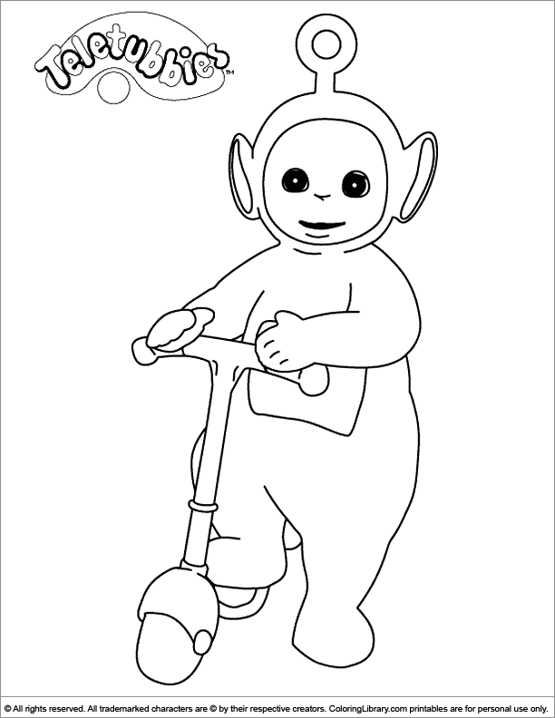 Fun  coloring sheet