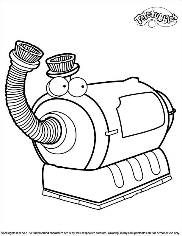  coloring page for children