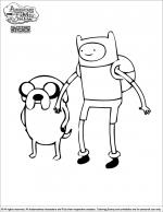 Adventure Time coloring