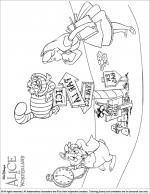 Alice in Wonderland coloring