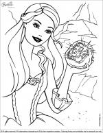 Barbie coloring