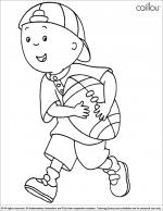 Caillou coloring