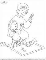 Caillou coloring