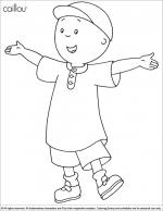 Caillou coloring