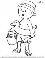 Caillou coloring