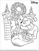 Christmas Disney coloring