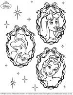 Disney Princesses coloring