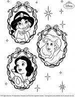 Disney Princesses coloring