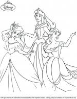 Disney Princesses coloring