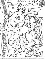 Dora the Explorer coloring